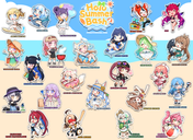 【 HOLOLIVE SUMMER BASH! 】- 4" Acrylic Stands