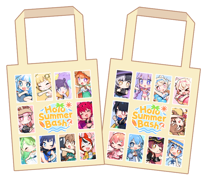 【 HOLOLIVE SUMMER BASH! 】- Tote bag
