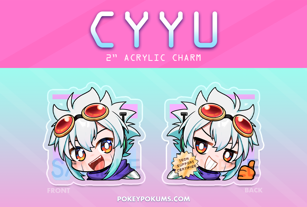 CYYU  - 2" Acrylic Charm