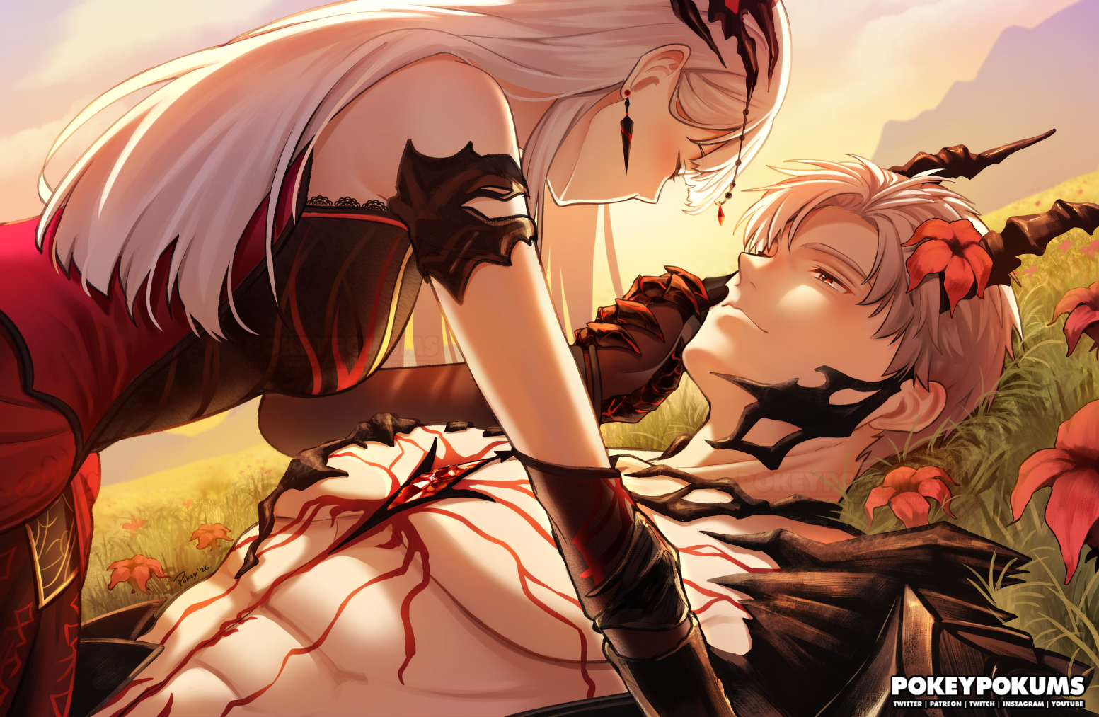 【 LOVE AND DEEPSPACE 】- Dragonlus / Sylus - Datura Field