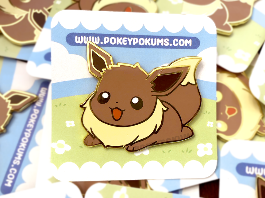 【 PokePins 】- 2" Eevee