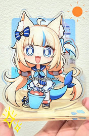 ACRYLIC DIORAMAS - Sava, Nimi, Dooby, Mint, and Doki