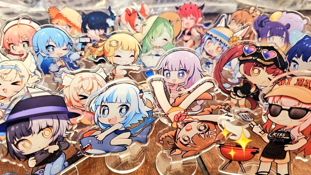 【 HOLOLIVE SUMMER BASH! 】- 4" Acrylic Stands