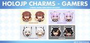 HOLOLIVE KEYCHAINS  - 2" Acrylic Charms