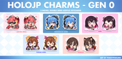 HOLOLIVE KEYCHAINS  - 2" Acrylic Charms