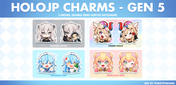 HOLOLIVE KEYCHAINS  - 2" Acrylic Charms