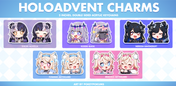 HOLOLIVE KEYCHAINS  - 2" Acrylic Charms