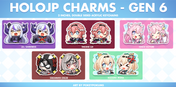 HOLOLIVE KEYCHAINS  - 2" Acrylic Charms