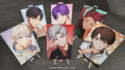 【 LOVE AND DEEPSPACE 】 - Photocards / Poca ( Xavier, Rafayel, Zayne, Sylus, Caleb, Valko )