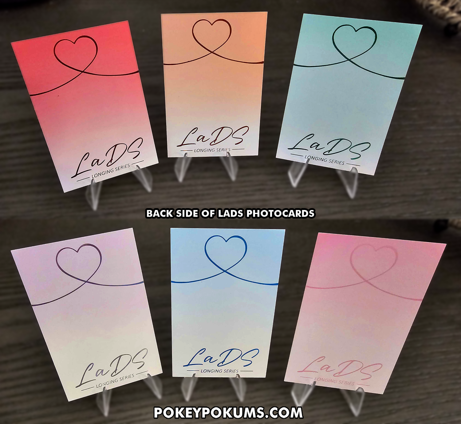 【 LOVE AND DEEPSPACE 】 - Photocards / Poca ( Xavier, Rafayel, Zayne, Sylus, Caleb, Valko )