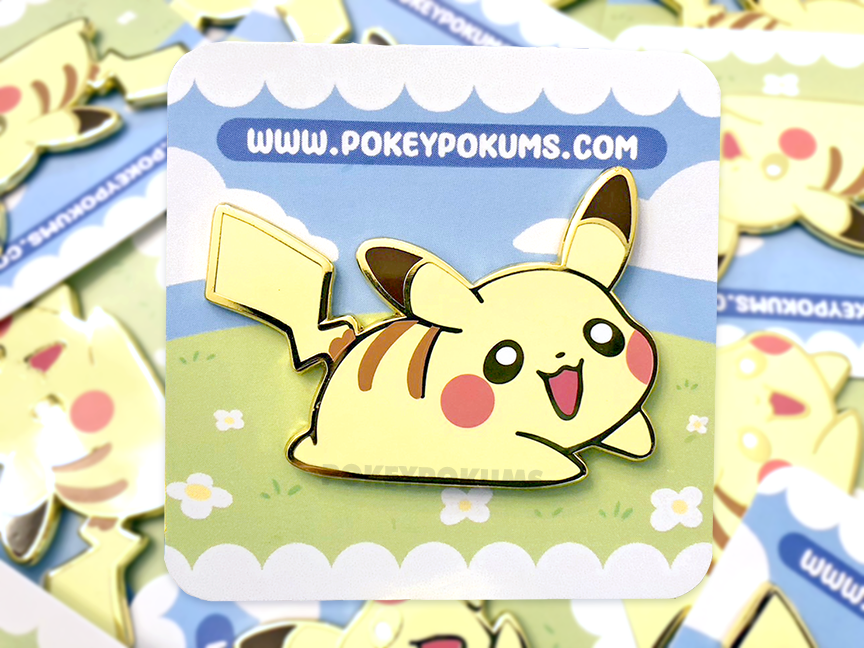 【 PokePins 】- 2" Pika