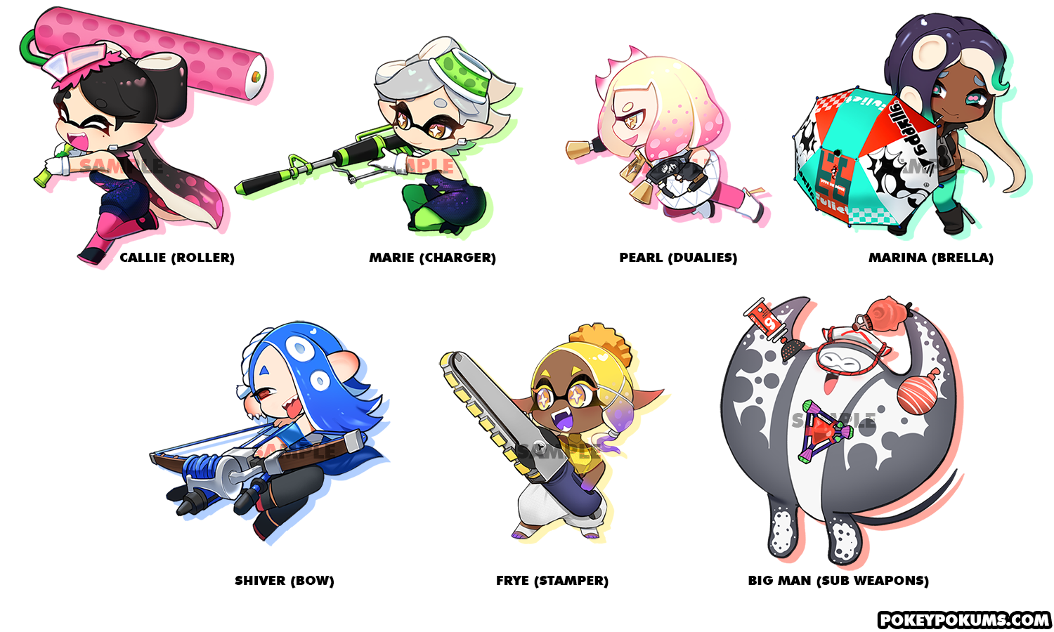 Splatoon-IdolAttackStickers_Individuallisting.png