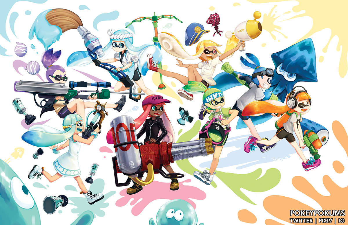 【 SPLATOON 】- Weapons