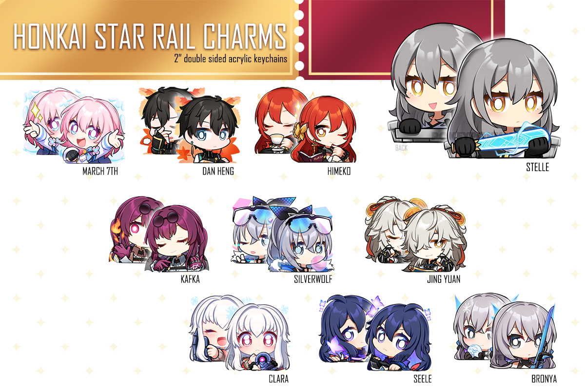 【 HONKAI STAR RAIL 】- 2" Acrylic Charm