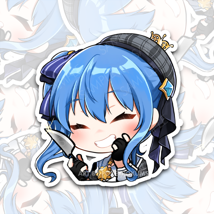 【 HOLOLIVE 】- 3" VINYL STICKERS