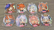 UMAMUSUME - 2" Acrylic charms