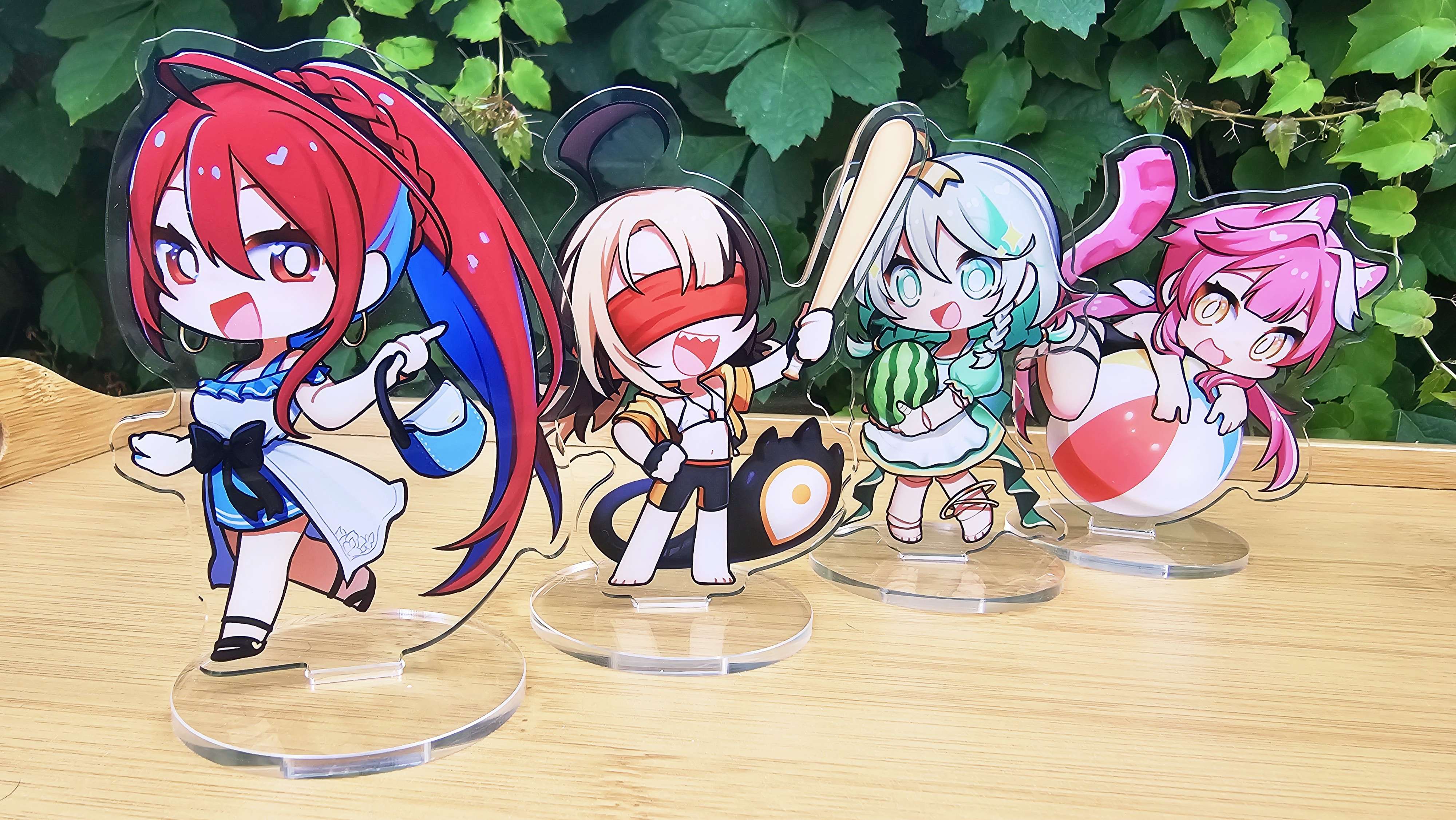 【 HOLOLIVE SUMMER BASH! 】- 4" Acrylic Stands