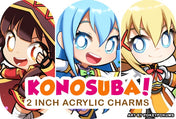 【 KONOSUBA 】- 2" Acrylic Charm