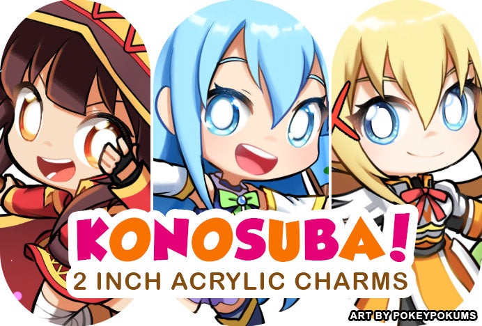 【 KONOSUBA 】- 2" Acrylic Charm