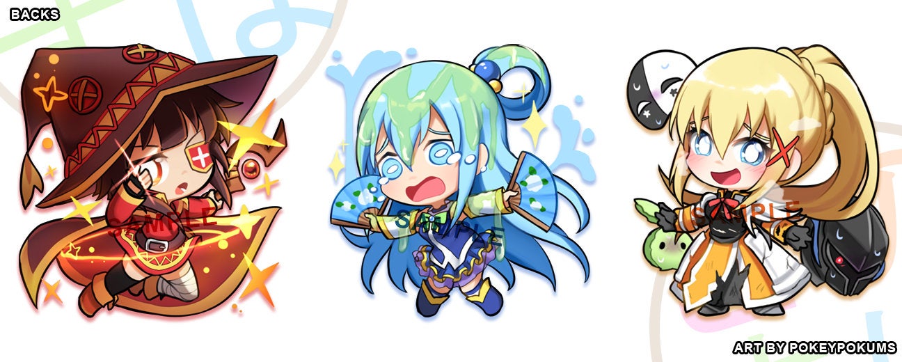 【 KONOSUBA 】- 2" Acrylic Charm